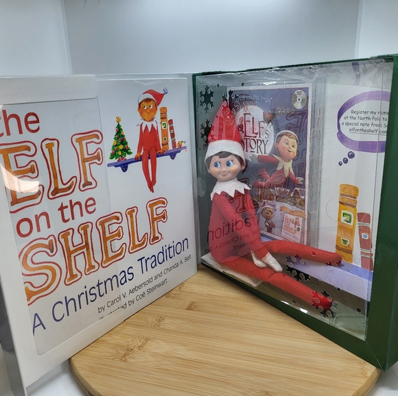 Elf on the Shelf Kit - Includes Book, DVD, and Elf - Picture 2 of 9